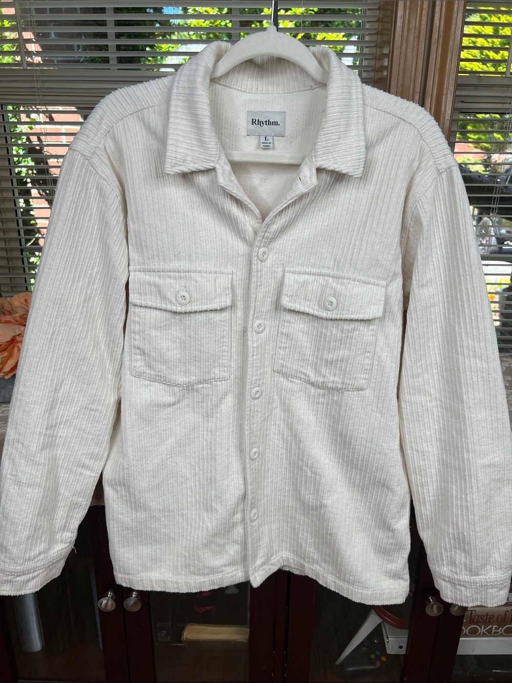 Rhythm Corduroy Shacket Size Large